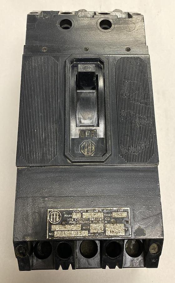 Used ITE,4035,Circuit Breaker 50AMP 600V 3 Pole