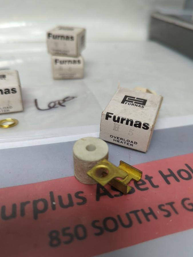 FURNAS,H5,OVERLOAD HEATER ELEMENT LOT OF 6 NOS