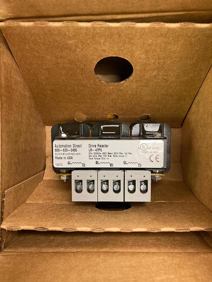 Automation Direct,LR-47P5,LR Series Line Reactor