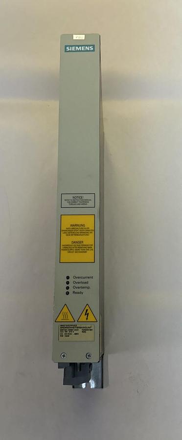 Used SIEMENS,6SE7021-6ES87-2DA1,SIMOVERT MASTERDRIVE BRAKE UNIT