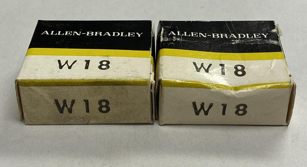 Allen-Bradley,W18,Heater Lot Of 2 New