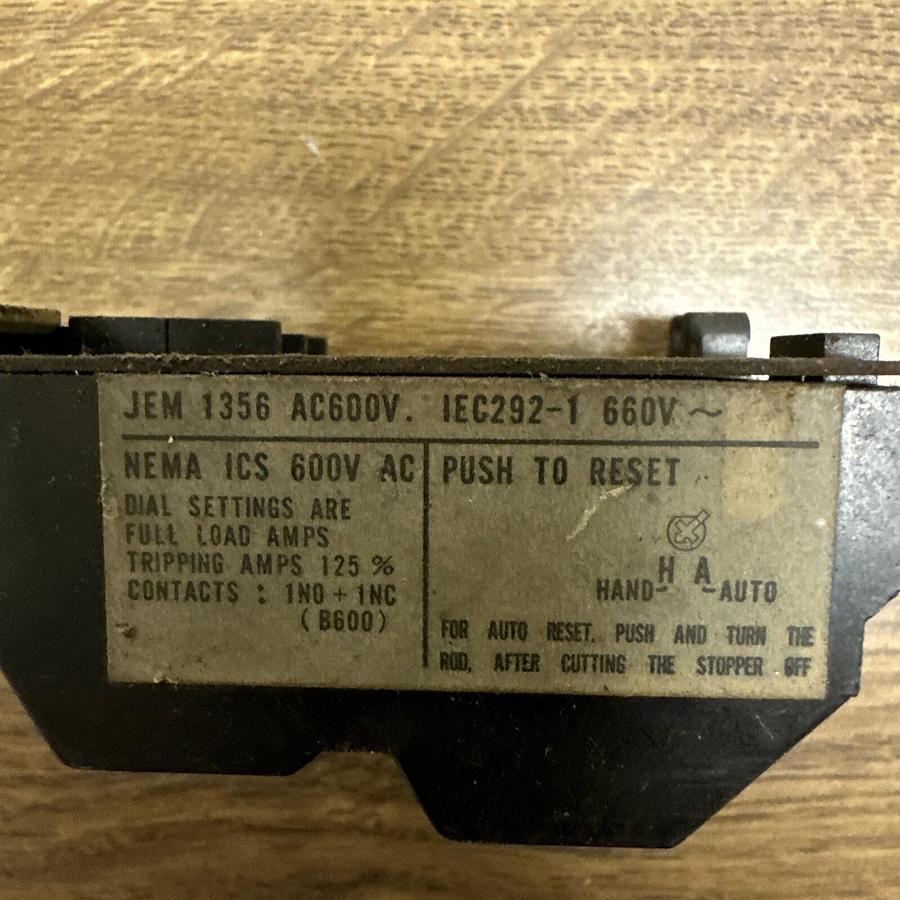 Used Mitsubishi,TH-K20KP,Overload Relay