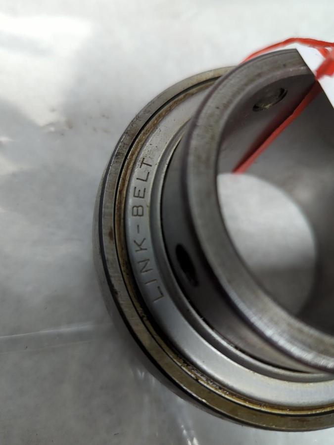 Used LINK BELT,2 INCH,INSERT BEARING WITH SET SCREW LOCKING COLLAR PRE-OWNED