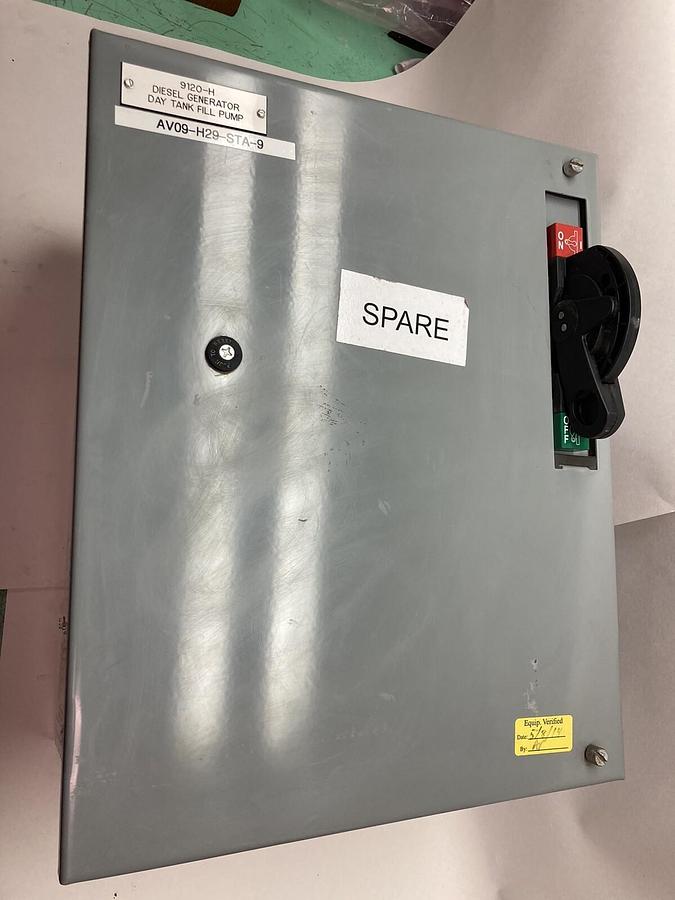 Used Allen-Bradley,2112B,Size 1 Fused MCC 20 Inch Starter Feeder Bucket