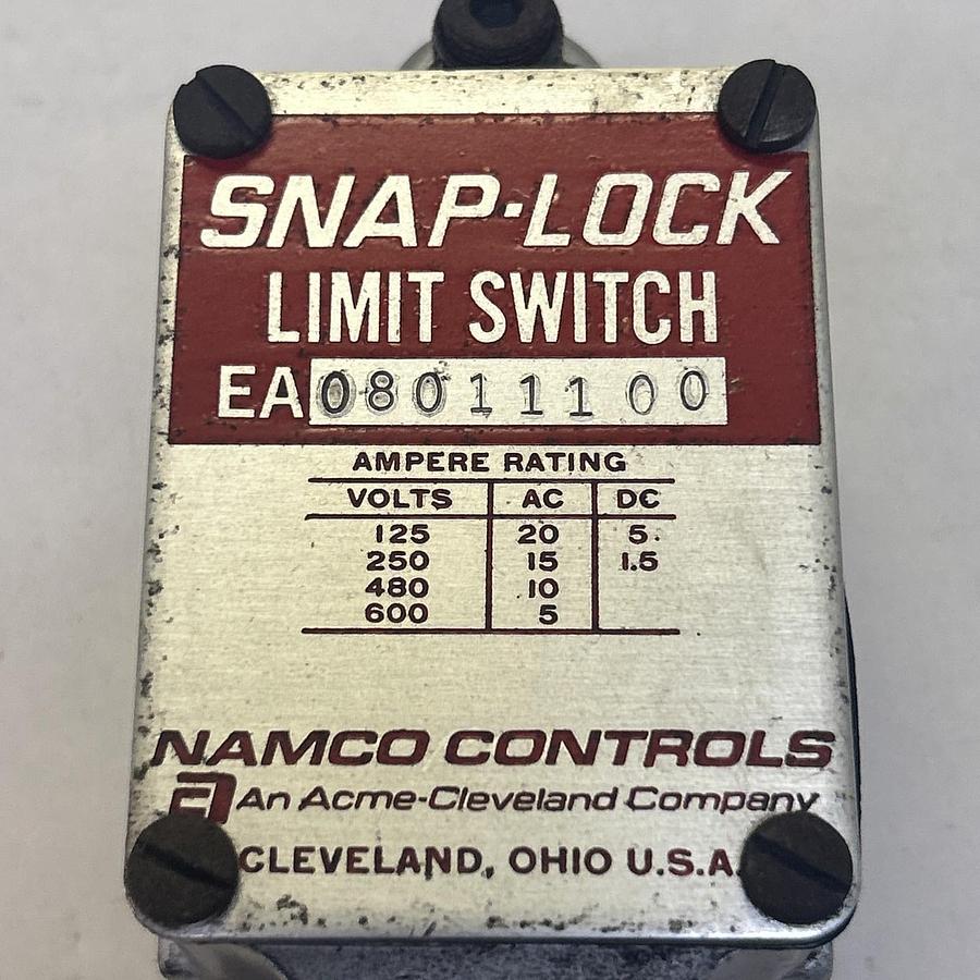 Used NAMCO CONTROLS,EA08011100,LIMIT SWITCH