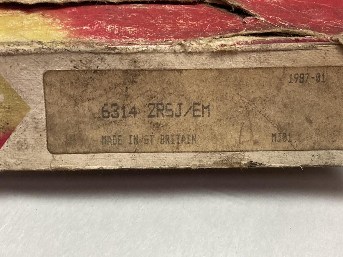 SKF,6314-2RSJ/EM,Deep Groove Ball Bearing