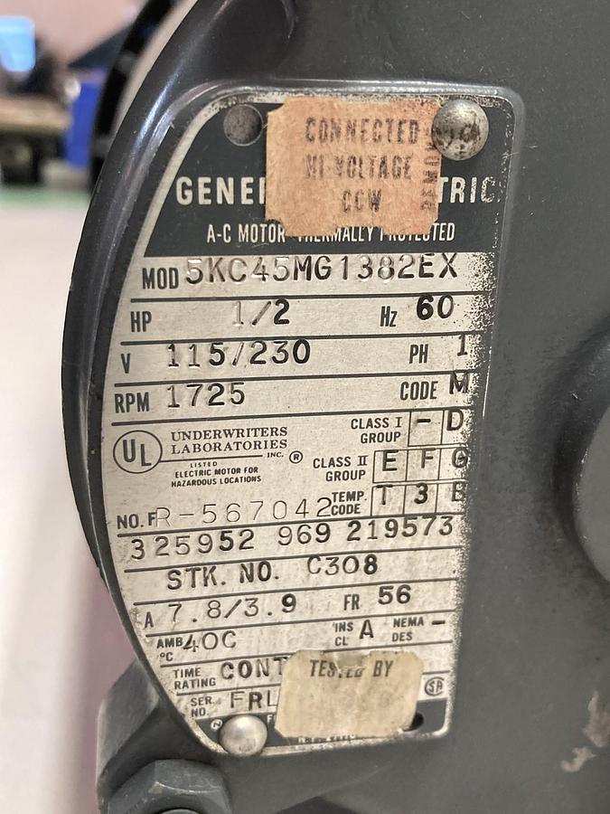 Winsmith,Model 926MDSF,Gearmotor 1750rpm Ratio 7.5:1 3.44Hp