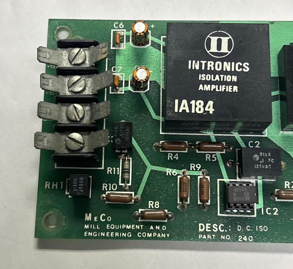 Used MILL EQUIPMENT,240,ISOLATION BOARD