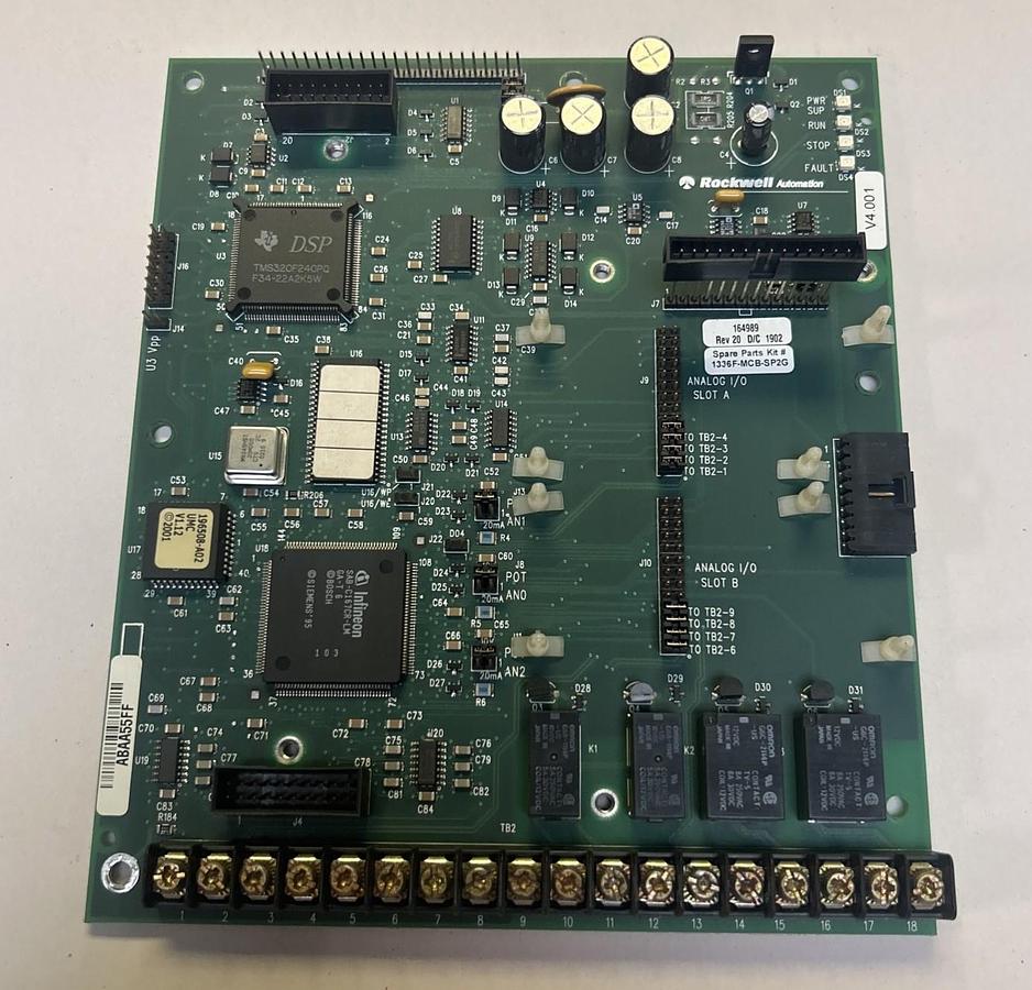 Used ALLEN BRADLEY,1336F-MCB-SP2G,PC CONTROL BOARD