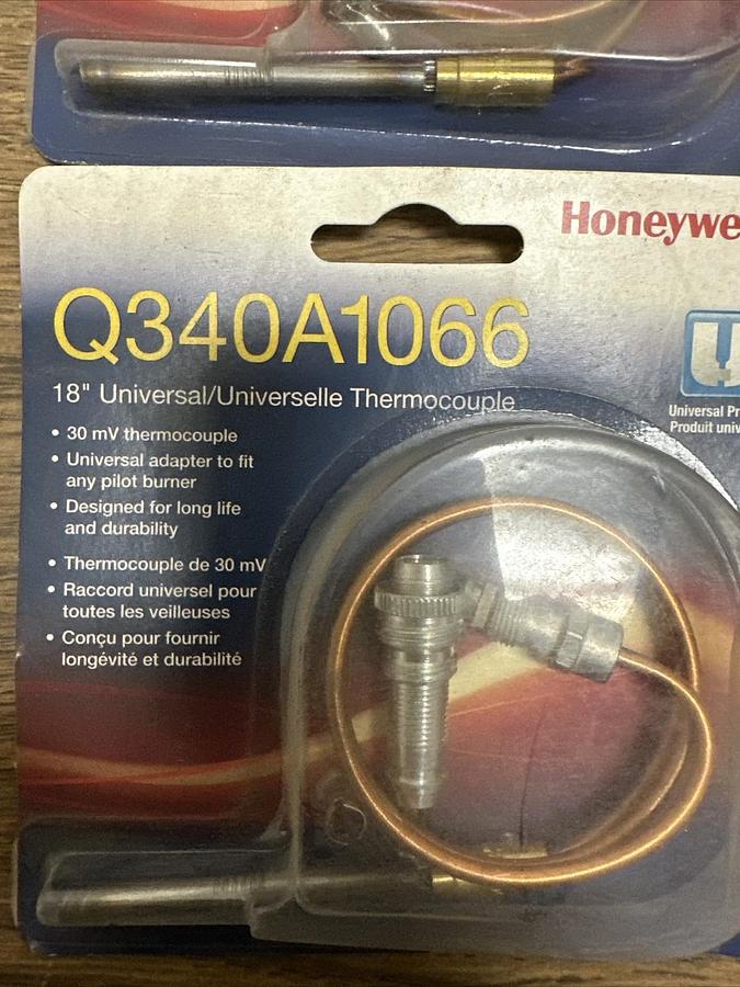 Used Honeywell,Q340A1066,Universal Thermocouple LOT of 2