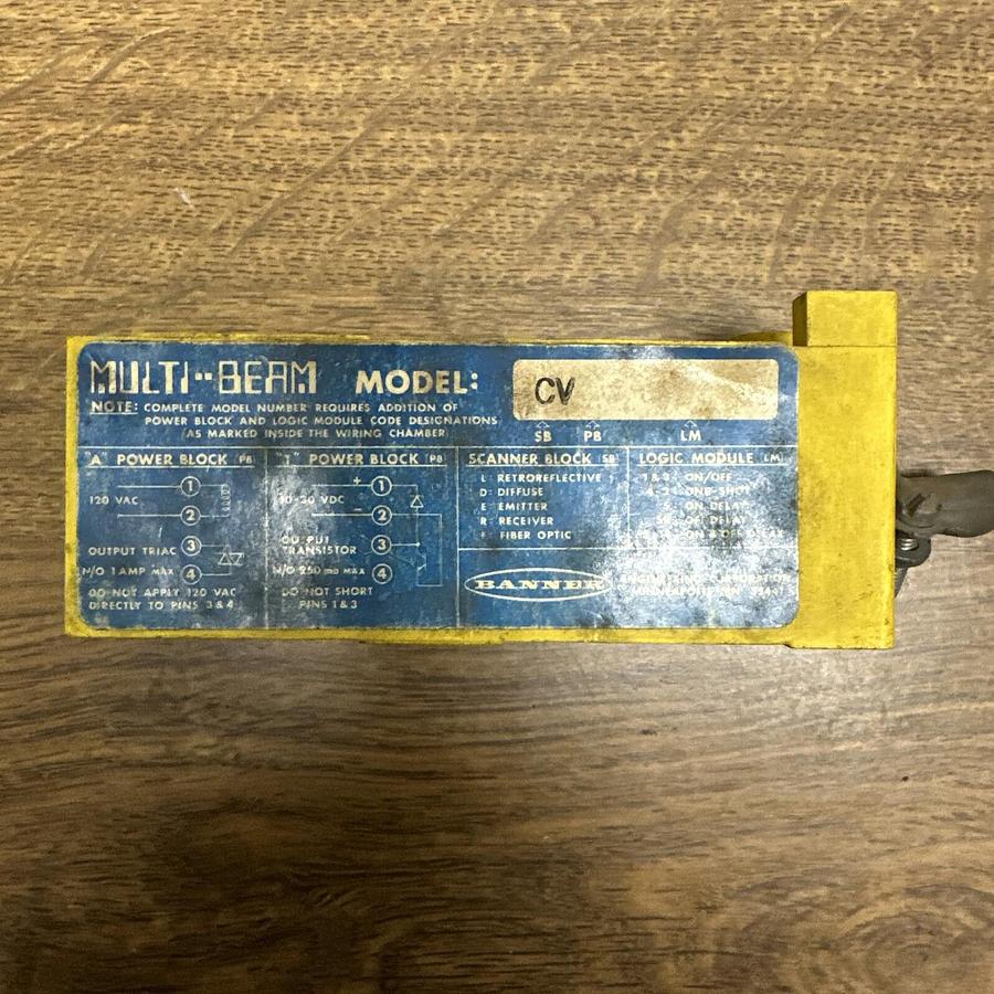 Used Banner,CV,Multi Beam