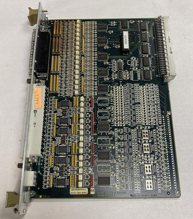 Used SEPRO ROBOTIQUE,07S01061 A CARTE 32E/24S, INTERFACE BOARD