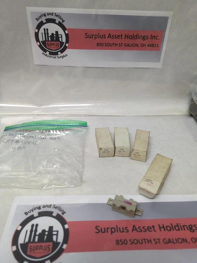 AROW HART,42012,OVERLOAD THERMAL HEATER RELAY LOT OF 4 NOS