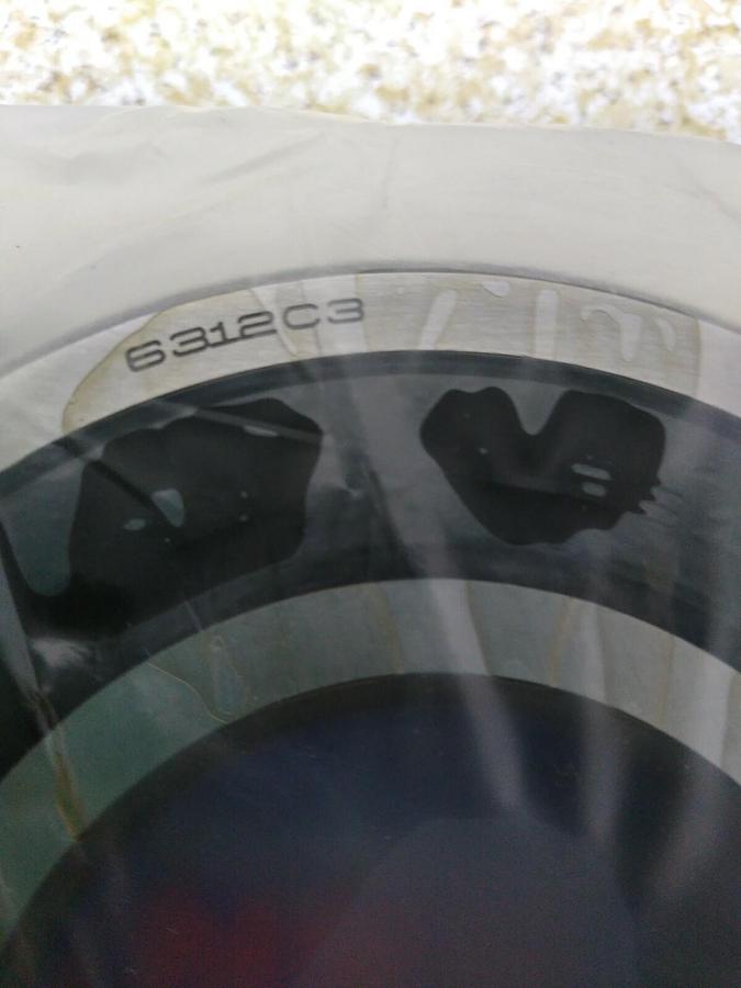 Used NSK,6312VVC3,Deep Groove Ball Bearing NOS