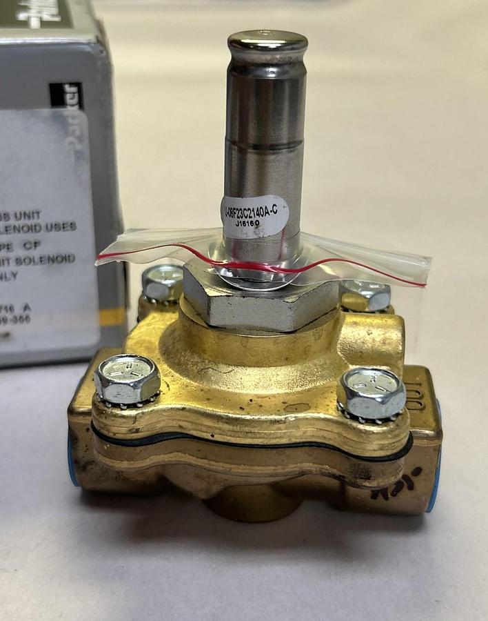 PARKER,08F23C2140AFC,SHUTOFF VALVE NOS