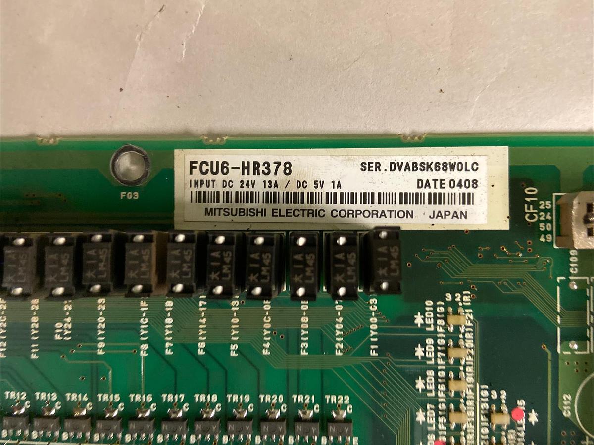 Used MITSUBISHI,FCU6 HR378,PCB CONTROL BOARD