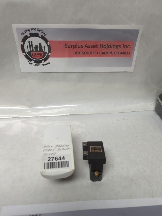 Used ALLEN-BRADLEY,69A27,COIL 24V 60HZ/CY PRE-OWNED