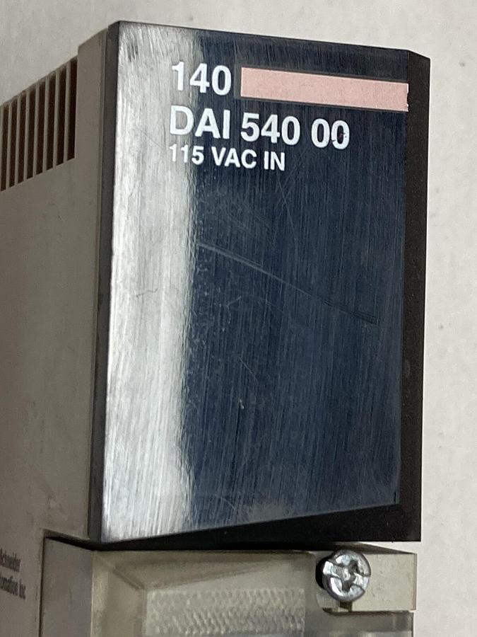 Used Schneider Electric,140-DAI-540-00,Inuput Module