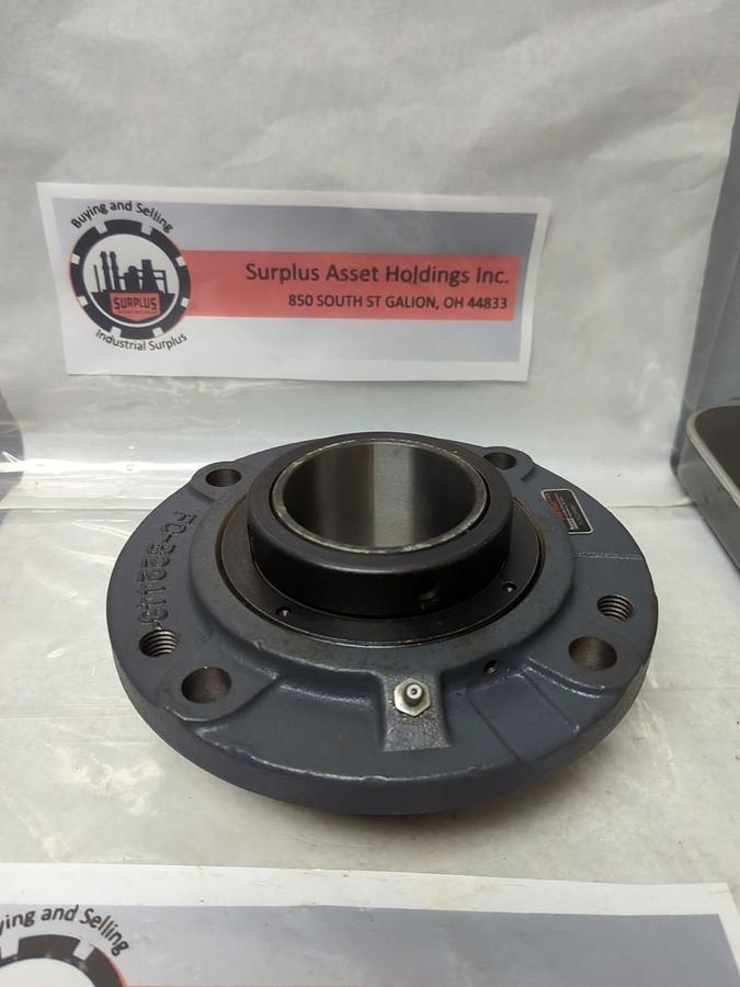 Used LINK BELT,FCB22448H,SPHERICAL FLANGE MOUNT ROLLER BEARING 3 INCH BORE PRE-OWNED