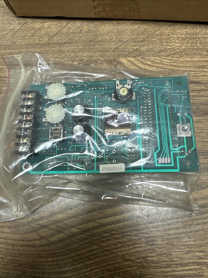 Used Parker Electronics,GST00CBD,Thermostat PC Board