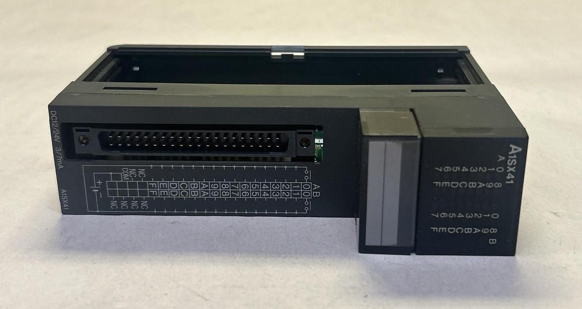 Used MITSUBISHI,A1SX41,INPUT UNIT MODULE