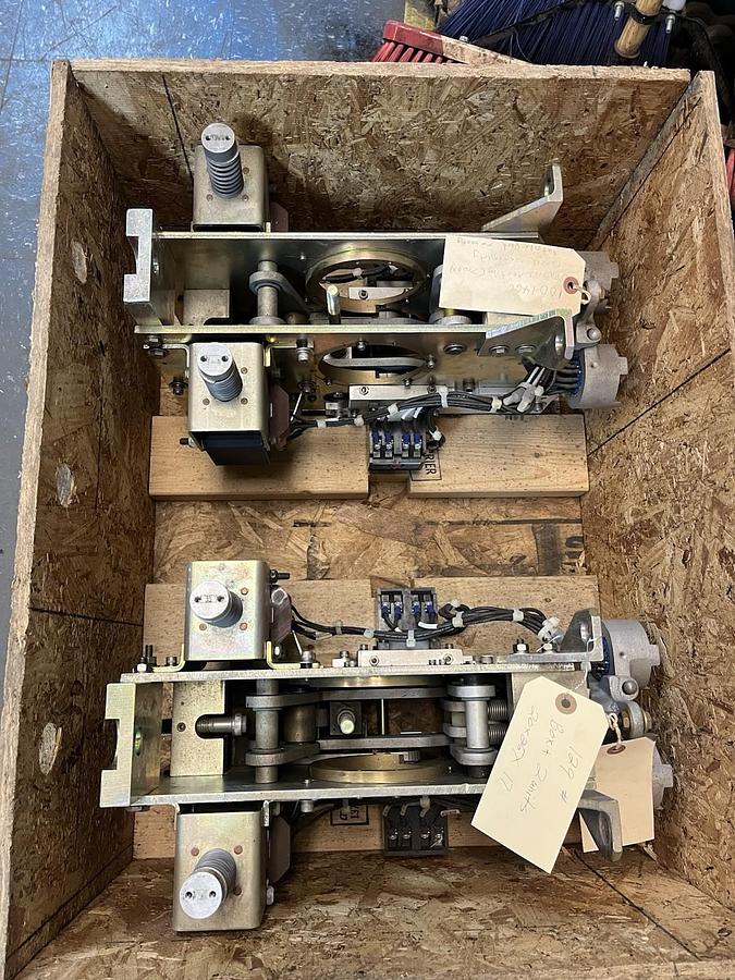 Used UNBRANDED,3078D0354G1,VACUUM SWITCHGEAR MECHANISM CRATE OF 2