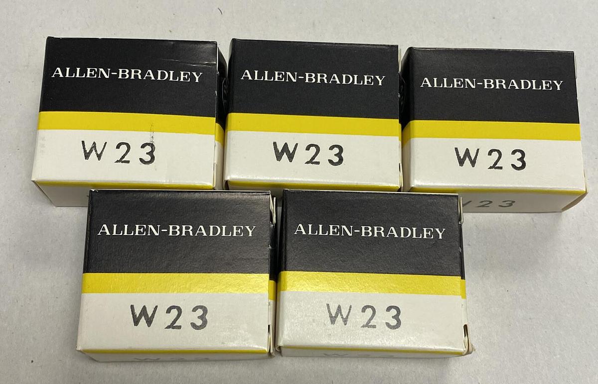 Allen-Bradley,W23,Heater Lot Of 5 New