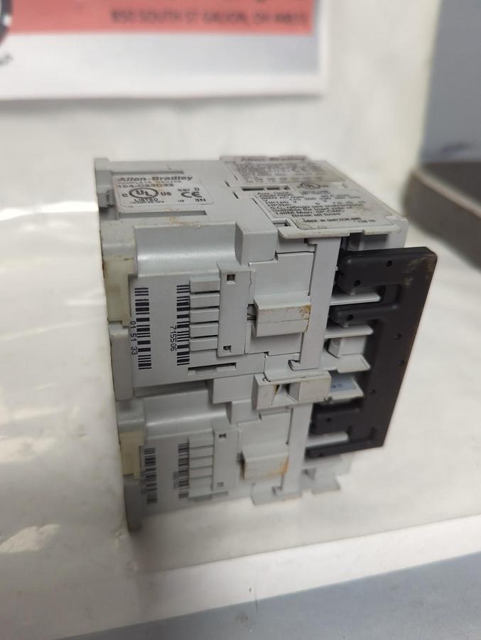 Used ALLEN BRADLEY,104-C23D22,REVERSING CONTACTOR PRE-OWNED