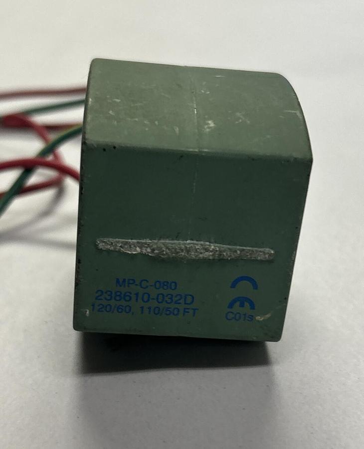 Used ASCO,238610-032D,SOLENOID COIL 110/120V