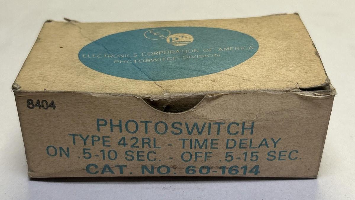 PHOTOSWITCH,60-1614,PHOTOELECTRIC TIMING/LOGIC MODULE NOS