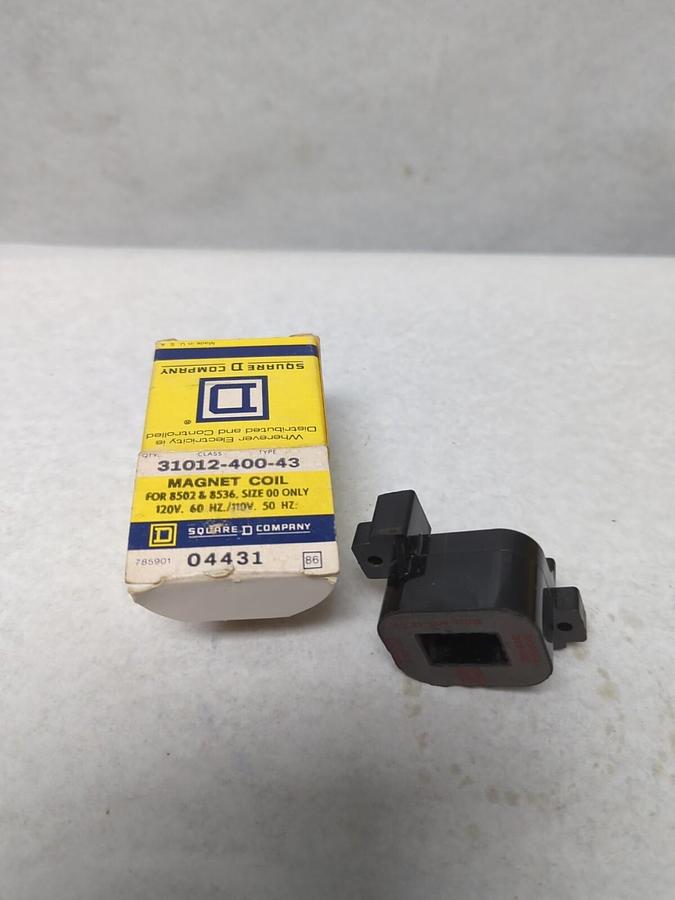 SQUARE D,04431,MAGNET COIL 31012-400-43 NOS