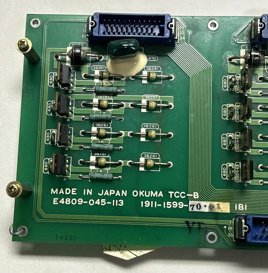Used OKUMA,E4809-045-113,INTERFACE BOARD