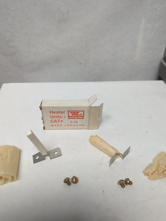 WARD LEONARD,A14,OVERLOAD HEATER ELEMENT LOT OF 2 NOS