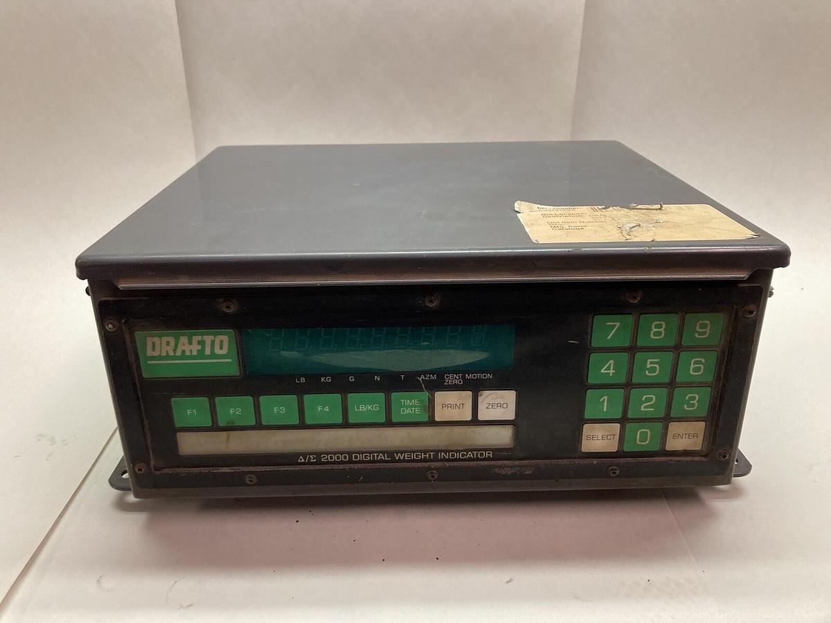 Used Drafto,Delta/Sigma 2000,Digital Crane Weight Indicator