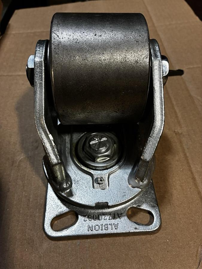 Used ALBION,4",HEAVY DUTY SWIVEL CASTER WHEEL