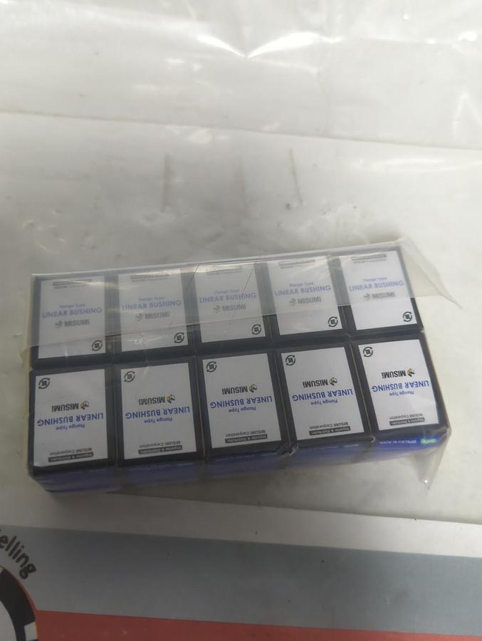 MISUMI,LHFR6,RoHS FLANGE LINEAR BUSHING PACK OF 10 NOS