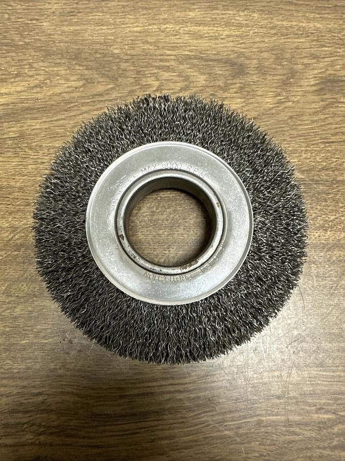 Unbranded,001,Wire Wheel 6.00" OD 2.00" Arbor