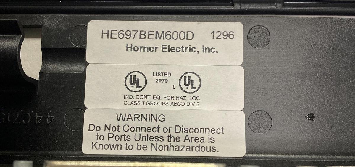 Used HORNER GE Fanuc,HE697BEM600D,SERIES SIX I/O CONTROLLER NEW