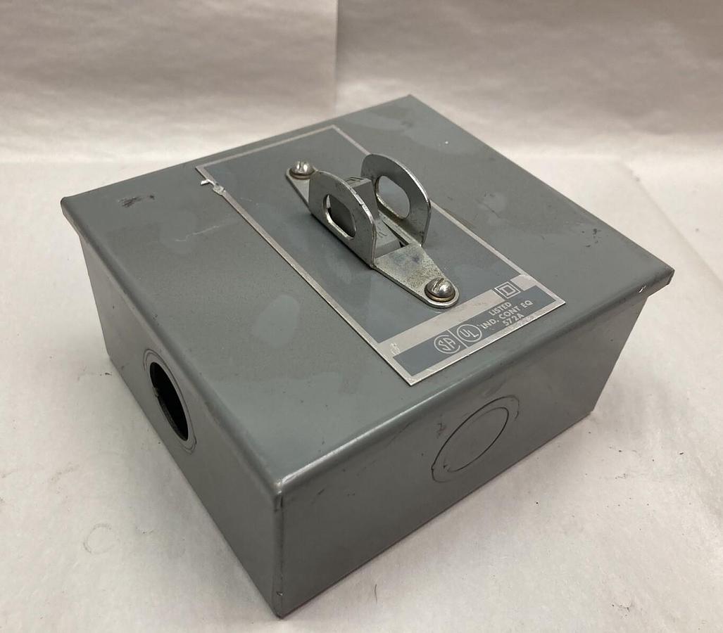 Square D,Class 2510 Type KG2-S5,Horsepower Manual Starter