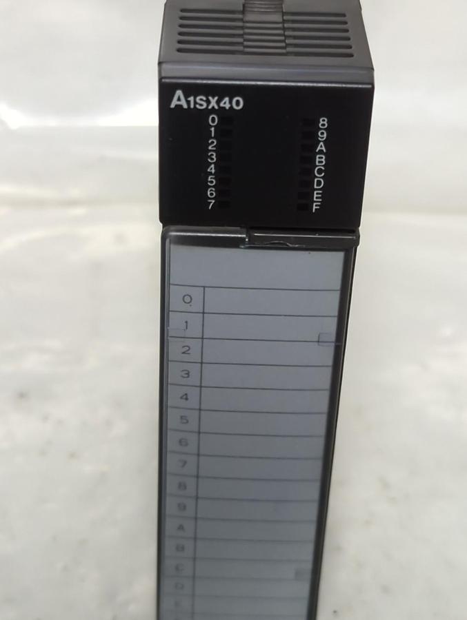 Used MITSUBISHI,A1SX40,INPUT MODULE UNIT PRE-OWNED