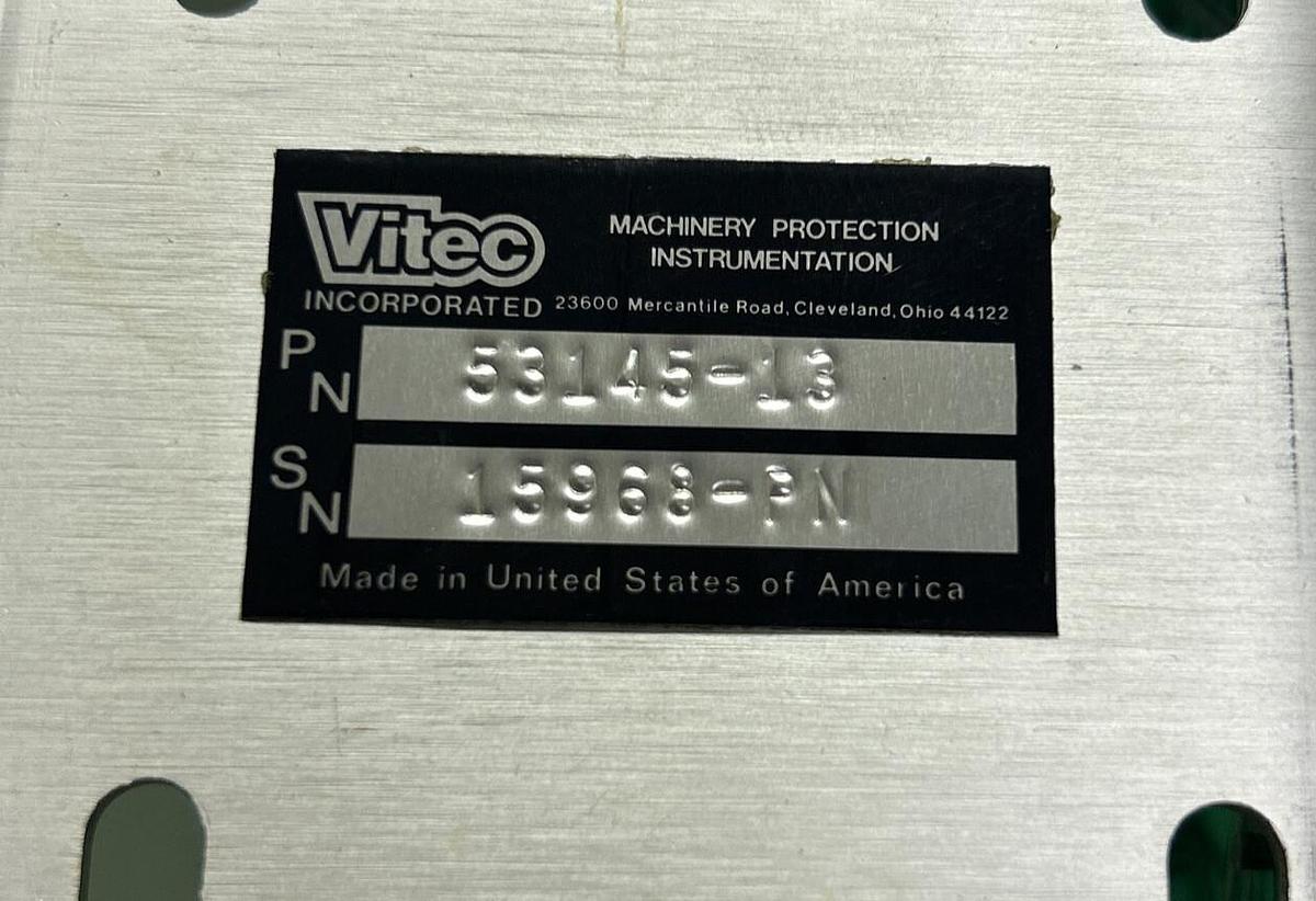 Used VITEC,53145-13,RACK-MODULE