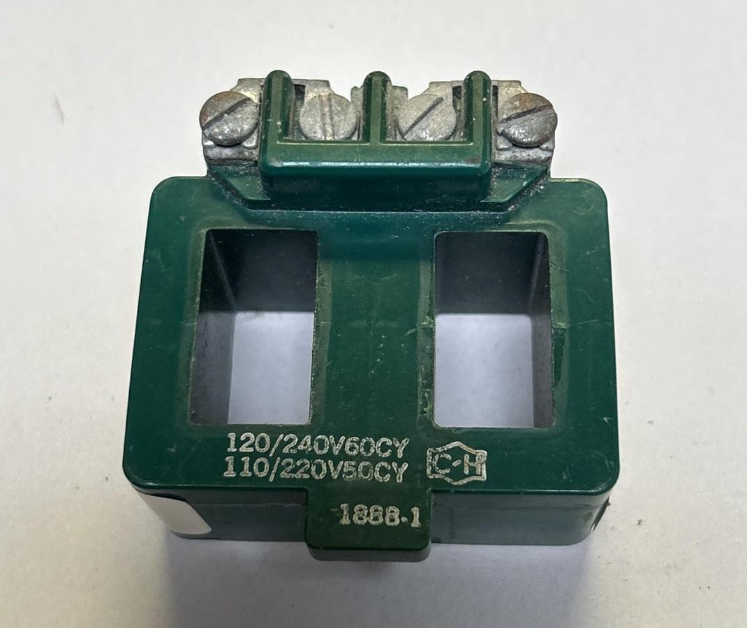 Used CUTLER-HAMMER,1888-1,COIL 110/220V 120/240V