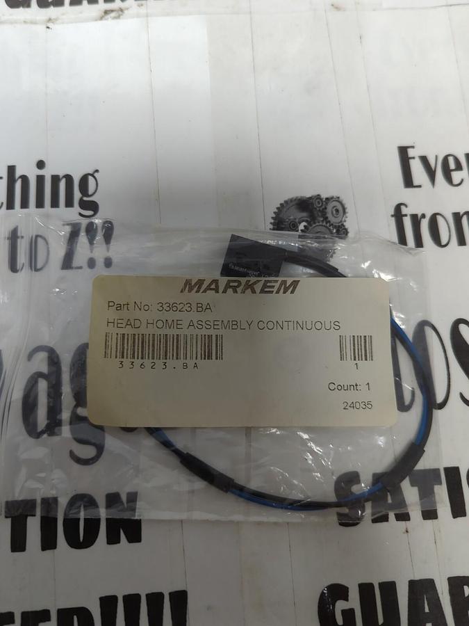 Used MARKEM,33623BA,HEAD HOME ASSEMBLY NEW