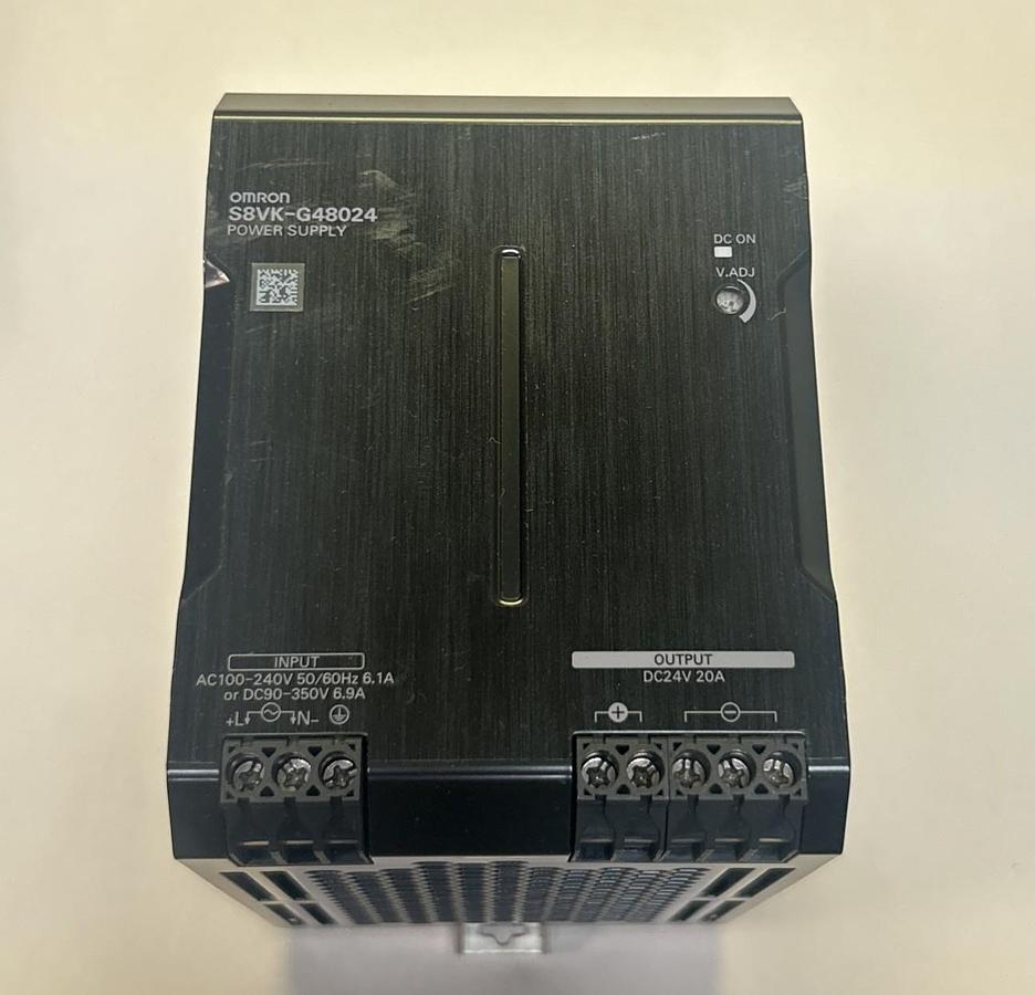 Used OMRON,S8VK-G48024,POWER SUPPLY
