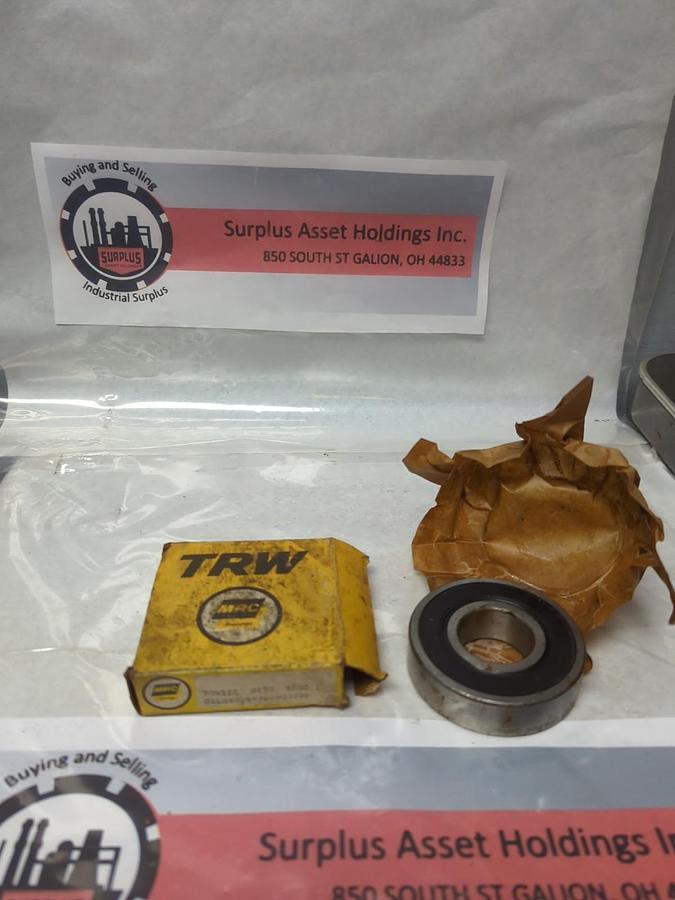 TRW/MRC,306SZZ,DOUBLE RUBBER SEALED BALL BEARING NOS