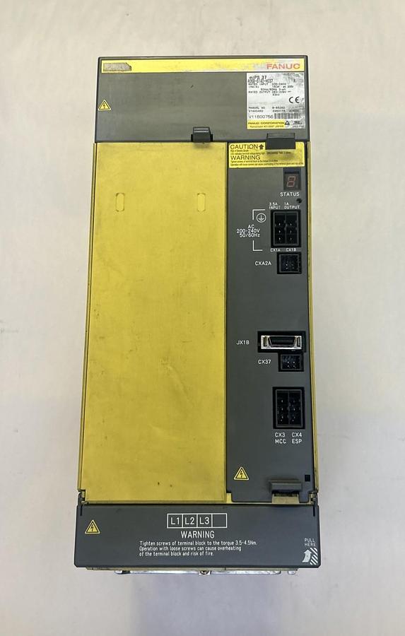 Used FANUC,A06B-6140-H037,POWER SUPPLY