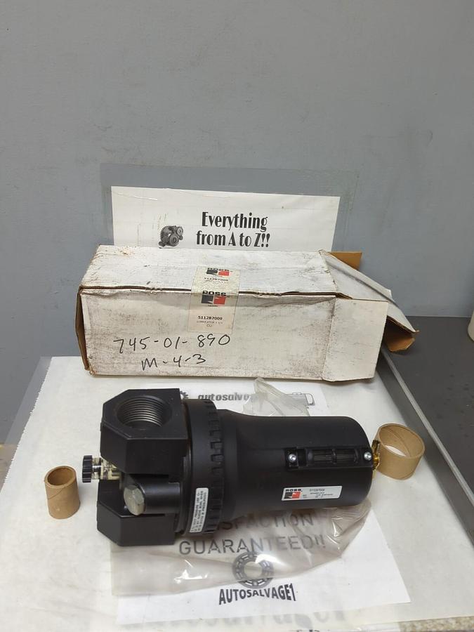 ROSS CONTROLS,51121B7009,LUBRICATOR 1-1/4 INCH 13.8 BAR NOS