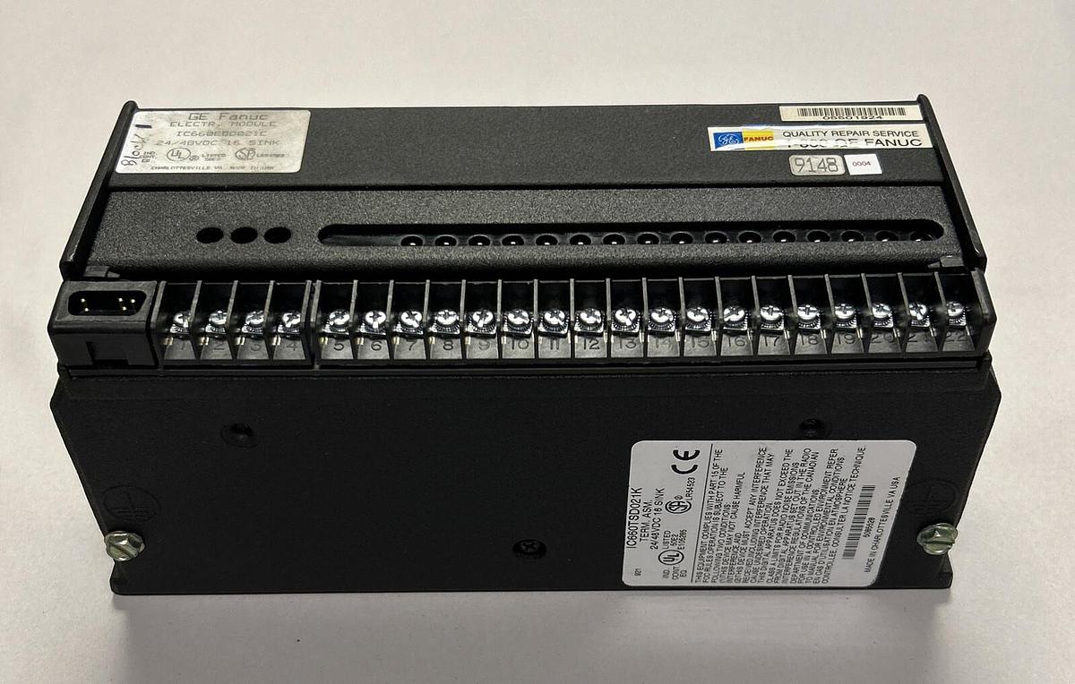 Used GE FANUC,IC660EBD021,GENIUS MODULE ELECTRIC MODULE REFURBISHED