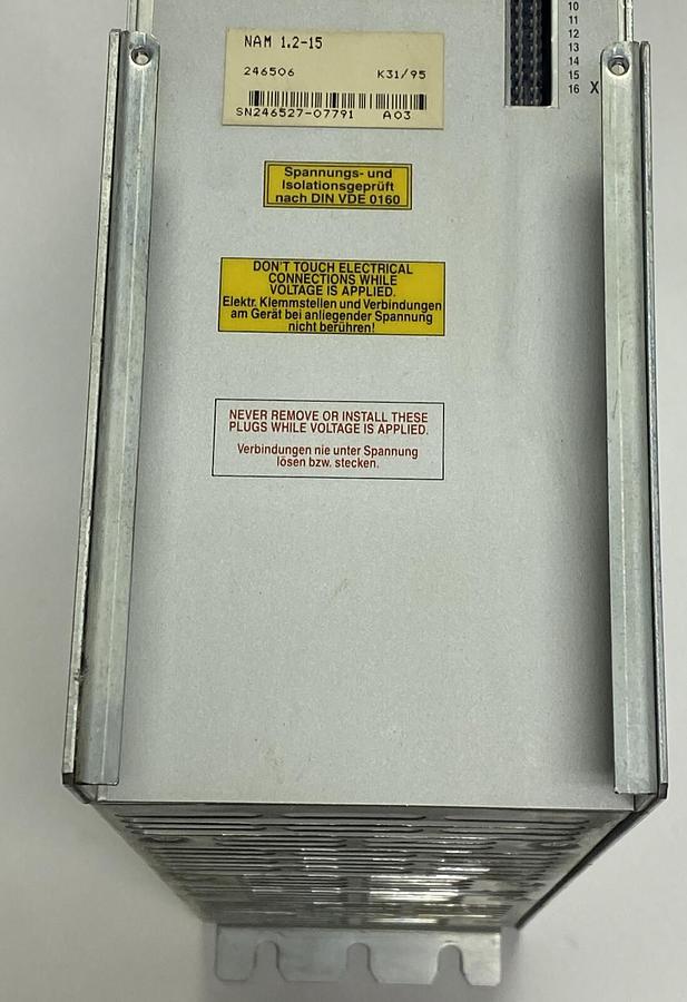 Used INDRAMAT,NAM1.2-15 LINE,FORMER