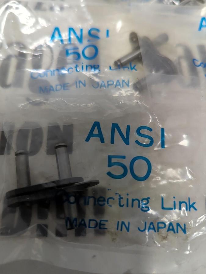 ANSI,50,CONNECTING LINKS LOT OF 8 NEW